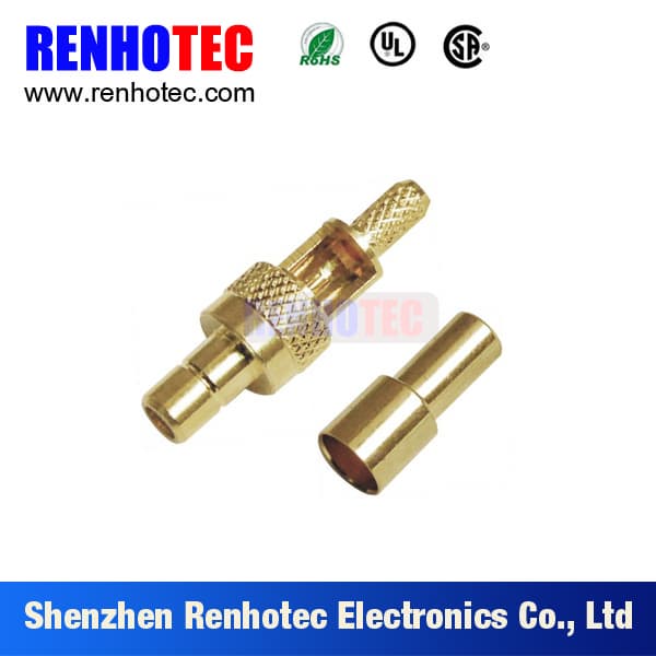 SMB Female Crimp Connector Straight for RG316 Cable